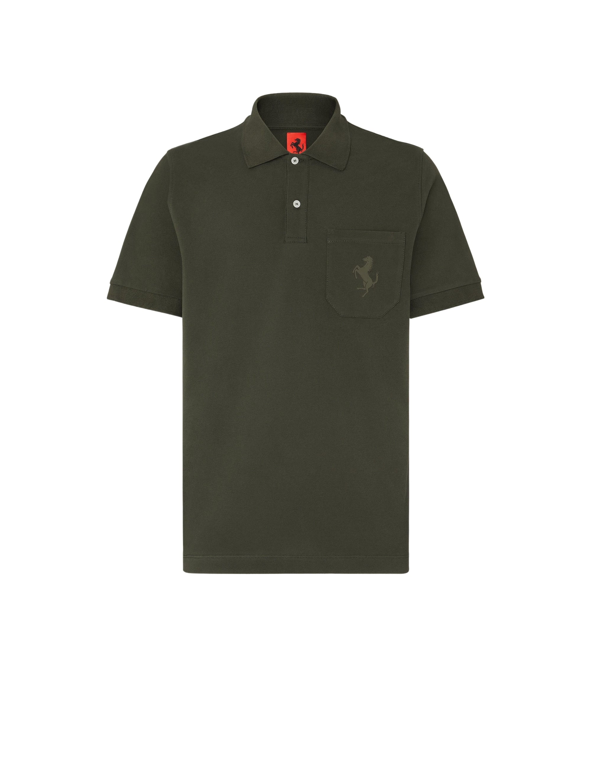 Polo avec écusson Cheval cabré - Militare