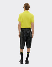 Polo avec logo Ferrari - Giallo Modena