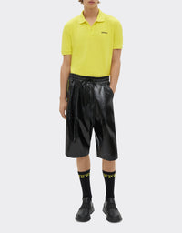 Polo avec logo Ferrari - Giallo Modena