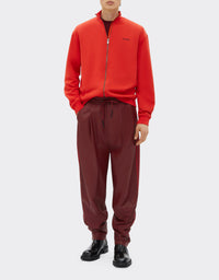 Sweat avec logo Ferrari - Rosso Dino