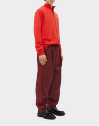 Sweat avec logo Ferrari - Rosso Dino
