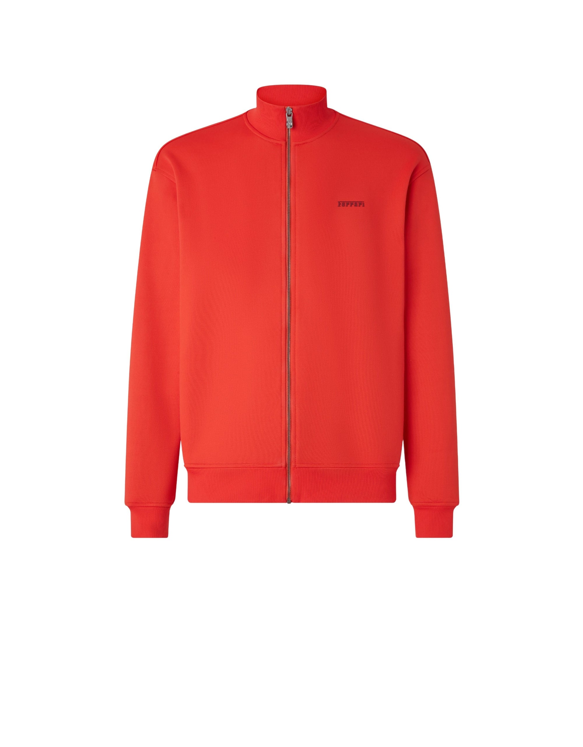 Sweat avec logo Ferrari - Rosso Dino