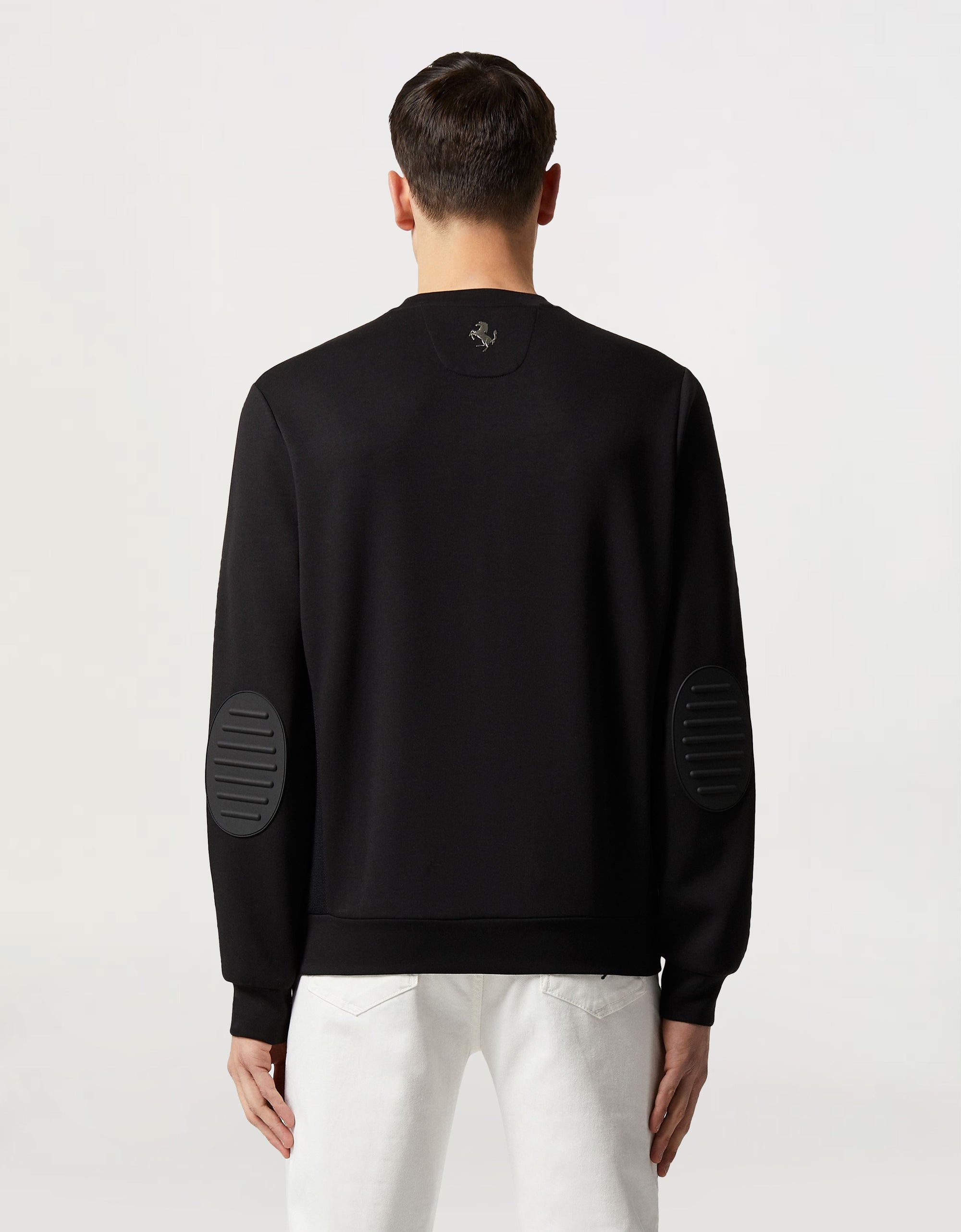 Sweat-shirt avec logo Ferrari - Nero