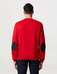 Sweat-shirt avec logo Ferrari - Rosso Corsa