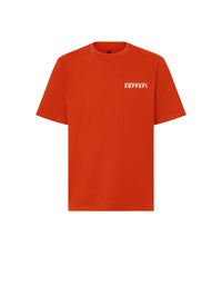 T-shirt with Ferrari logo - Rosso Dino