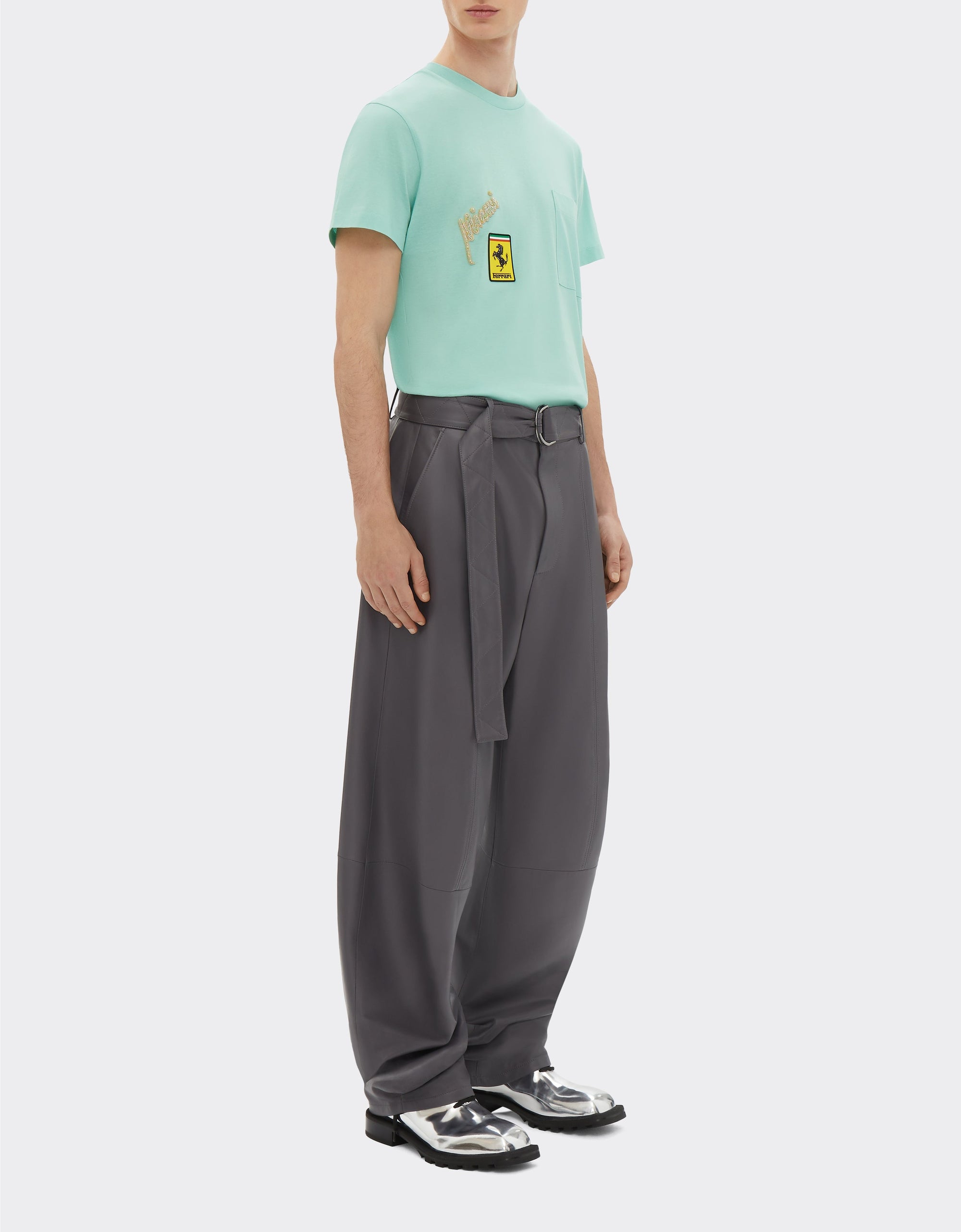 T-shirt avec poche Miami Collection - Verde Menta