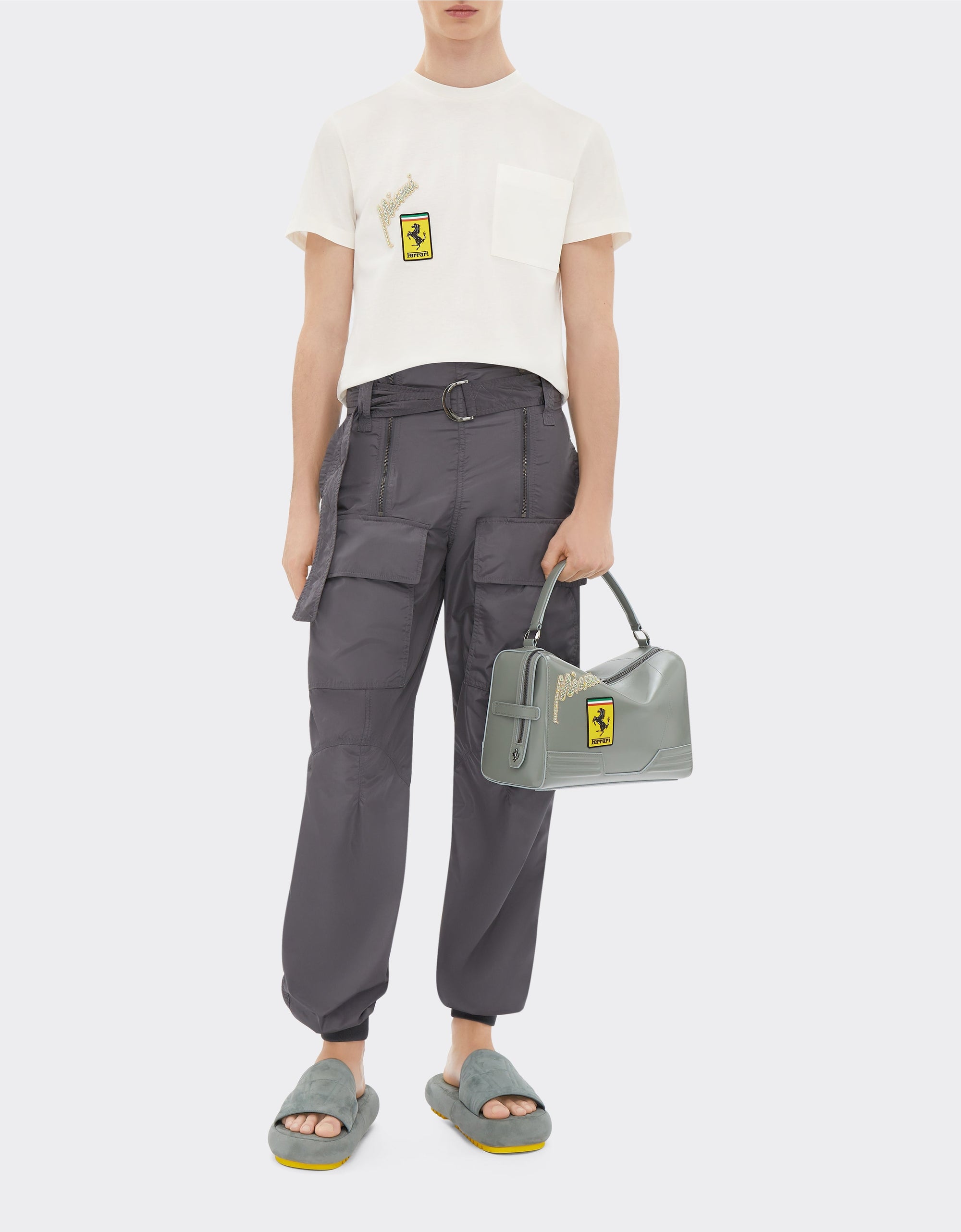 T-shirt avec poche Miami Collection - Bianco