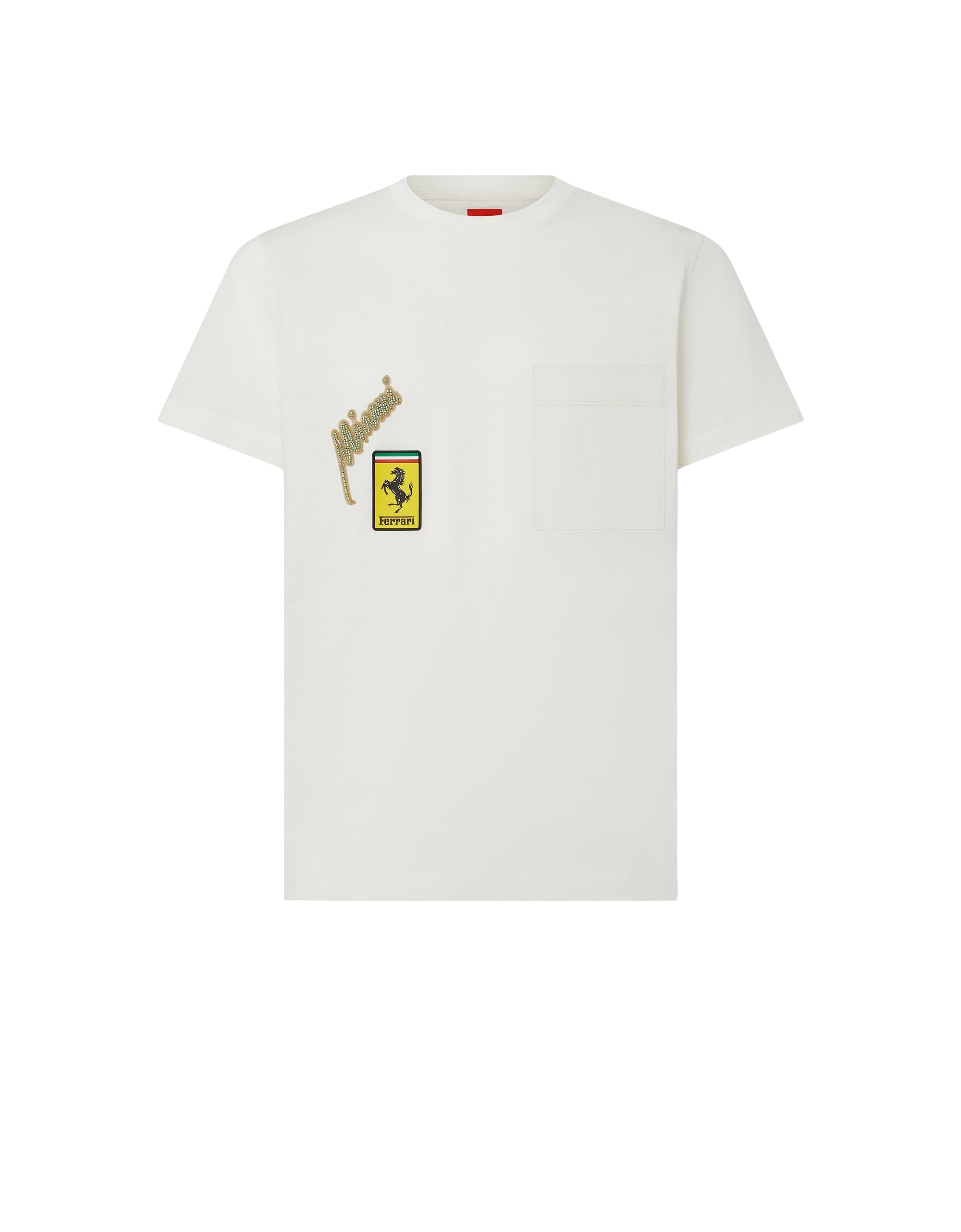 T-shirt avec poche Miami Collection - Bianco