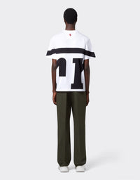 T-shirt avec logo Ferrari - Bianco