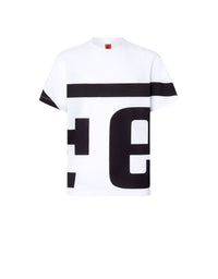 T-shirt avec logo Ferrari - Bianco