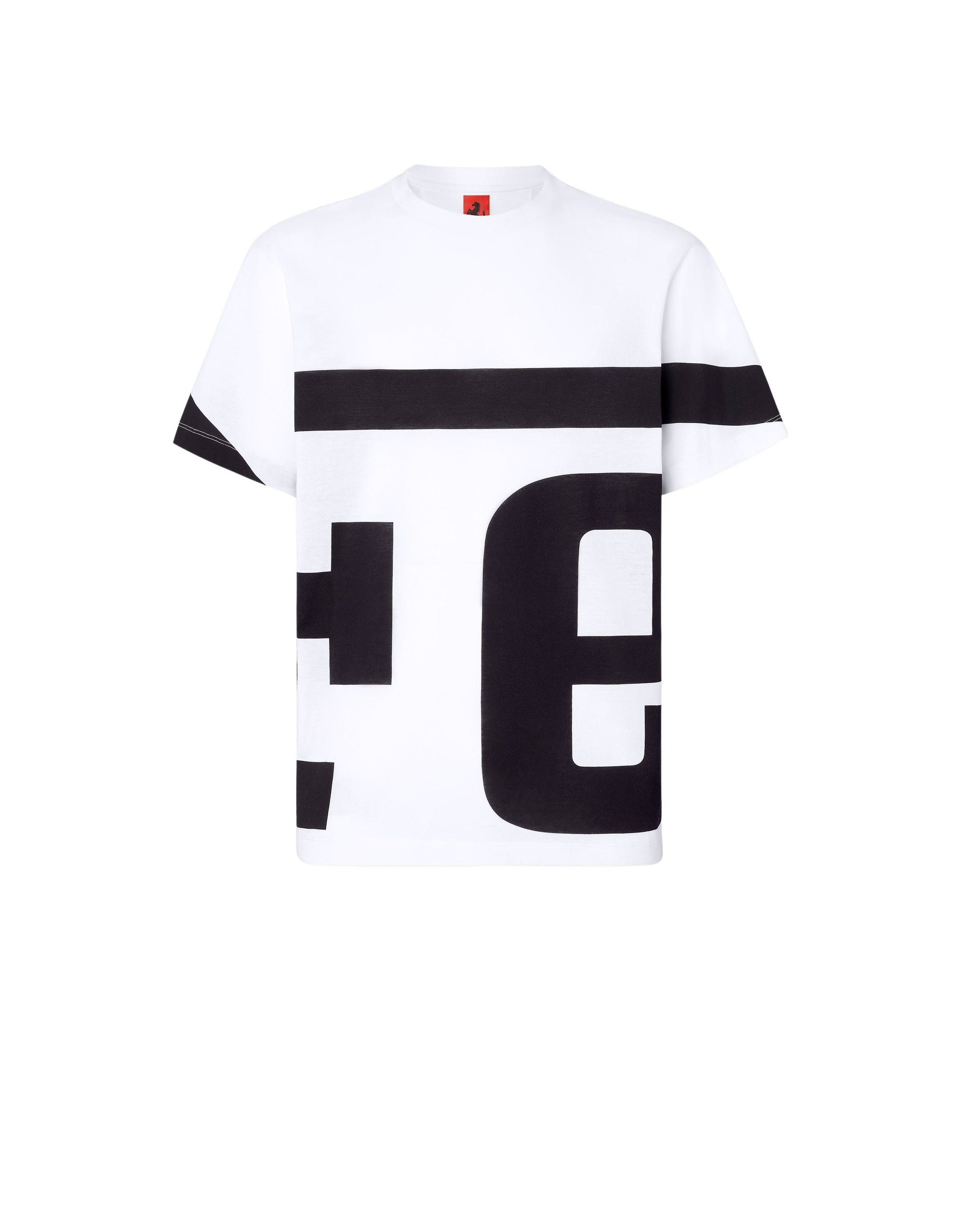 T-shirt avec logo Ferrari - Bianco