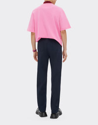 T-shirt with contrasting element - Rosa
