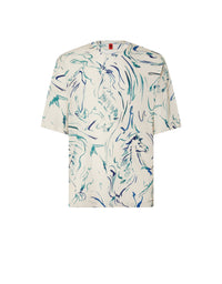 T-shirt avec imprimé Cavallino - Ecru