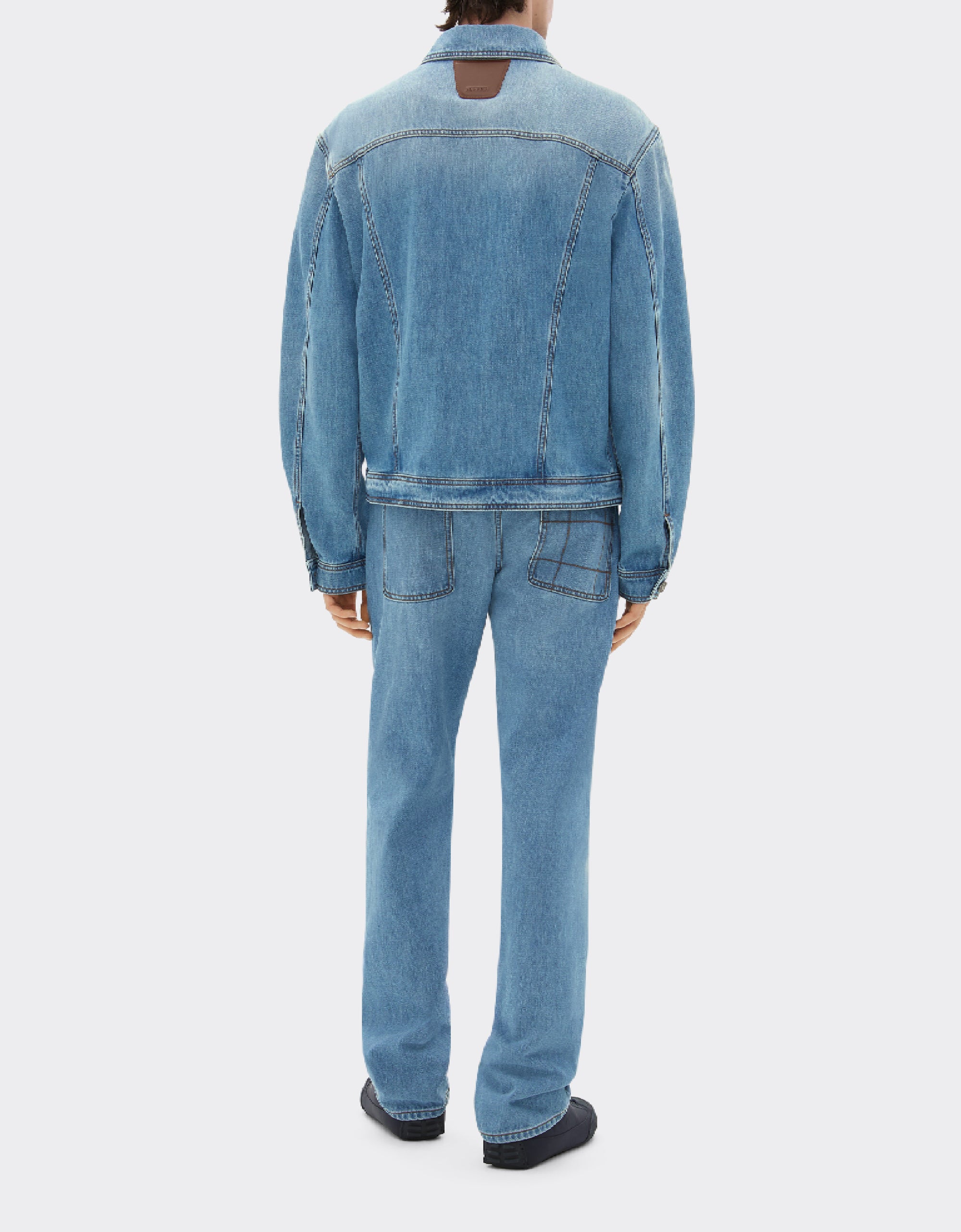 Veste en denim délavée - Light Denim