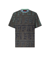 T-shirt unisexe avec logo Ferrari - Grigio