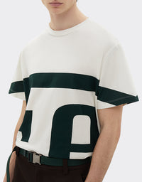 Unisex T-shirt with Ferrari logo - Bianco