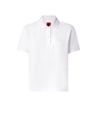 Polo avec Cheval cabré - Bianco