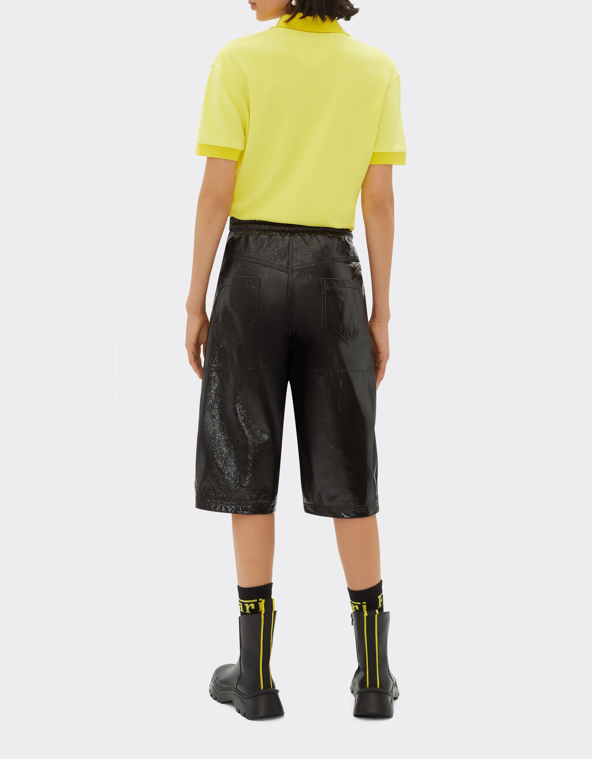 Polo shirt with Ferrari logo - Giallo Modena