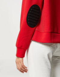 Sweatshirt with Ferrari logo - Rosso Corsa