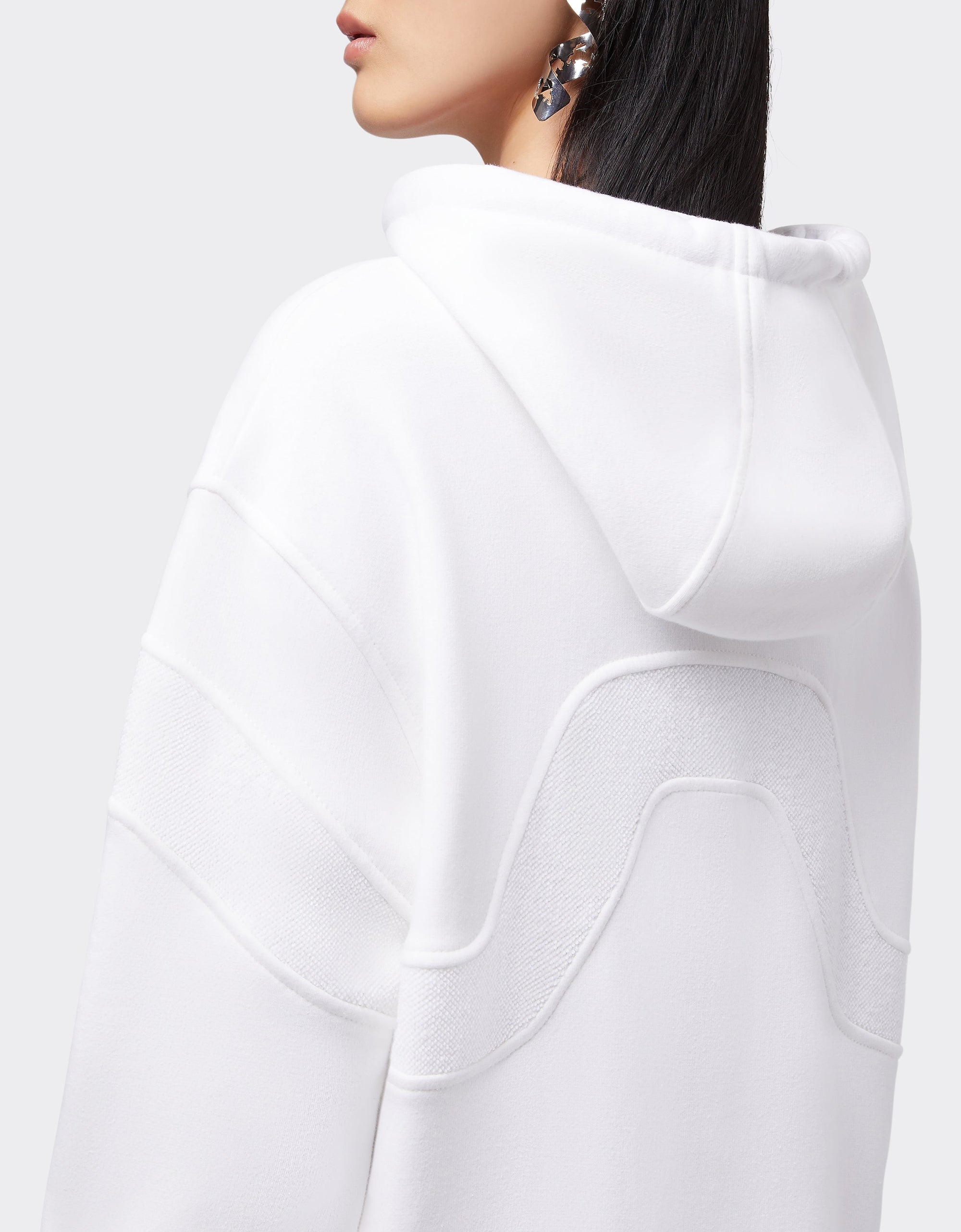 Robe sweat avec logo Ferrari - Bianco