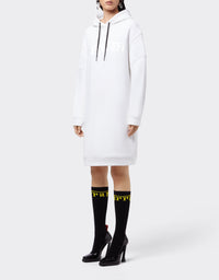 Robe sweat avec logo Ferrari - Bianco