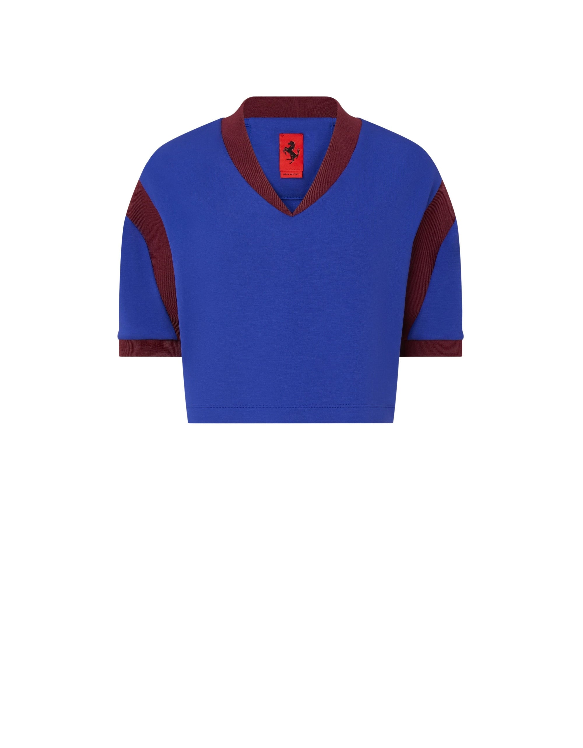 T-shirt court col V - Carta Da Zucchero