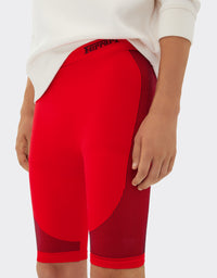 Pantacourt cycliste - Rosso Dino