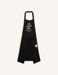 Coffee Cup Apron - Black