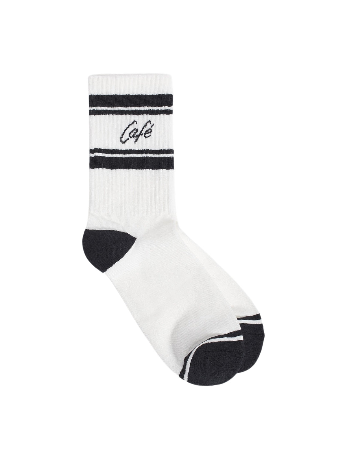 Chaussettes de sport Café Kitsuné - Tapioca & Black