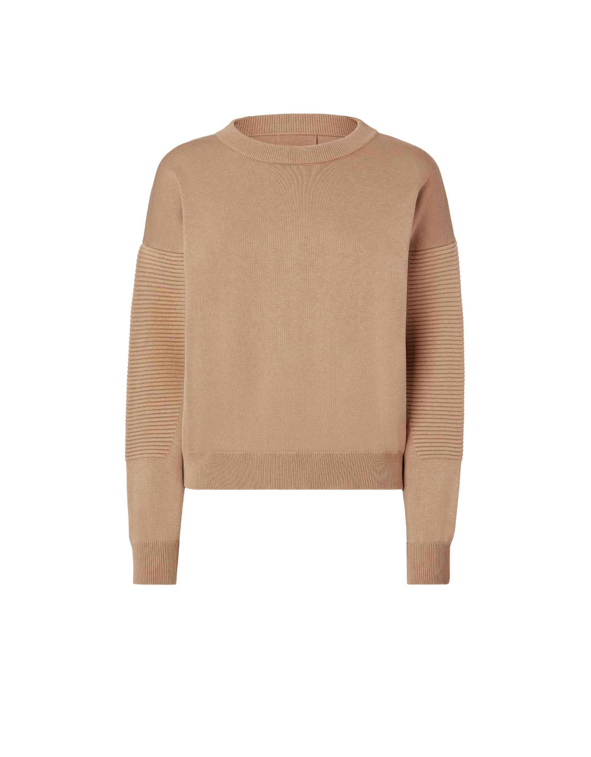 Pull en soie mélangée - Gold