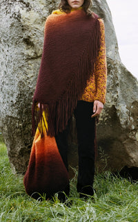 Dip Dye Sunrise / Étole Lauren dip dye en cachemire - Dip Dye Sunrise