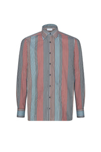 Chemise à motif rayé - Multicolore