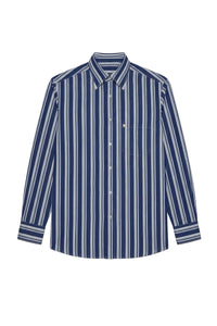 Chemise à rayures - Bleu & Blanc