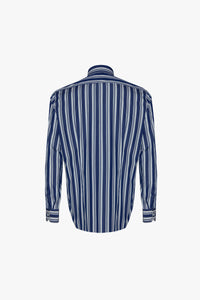 Chemise à rayures - Bleu & Blanc
