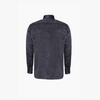 Silk paisley shirt - Black