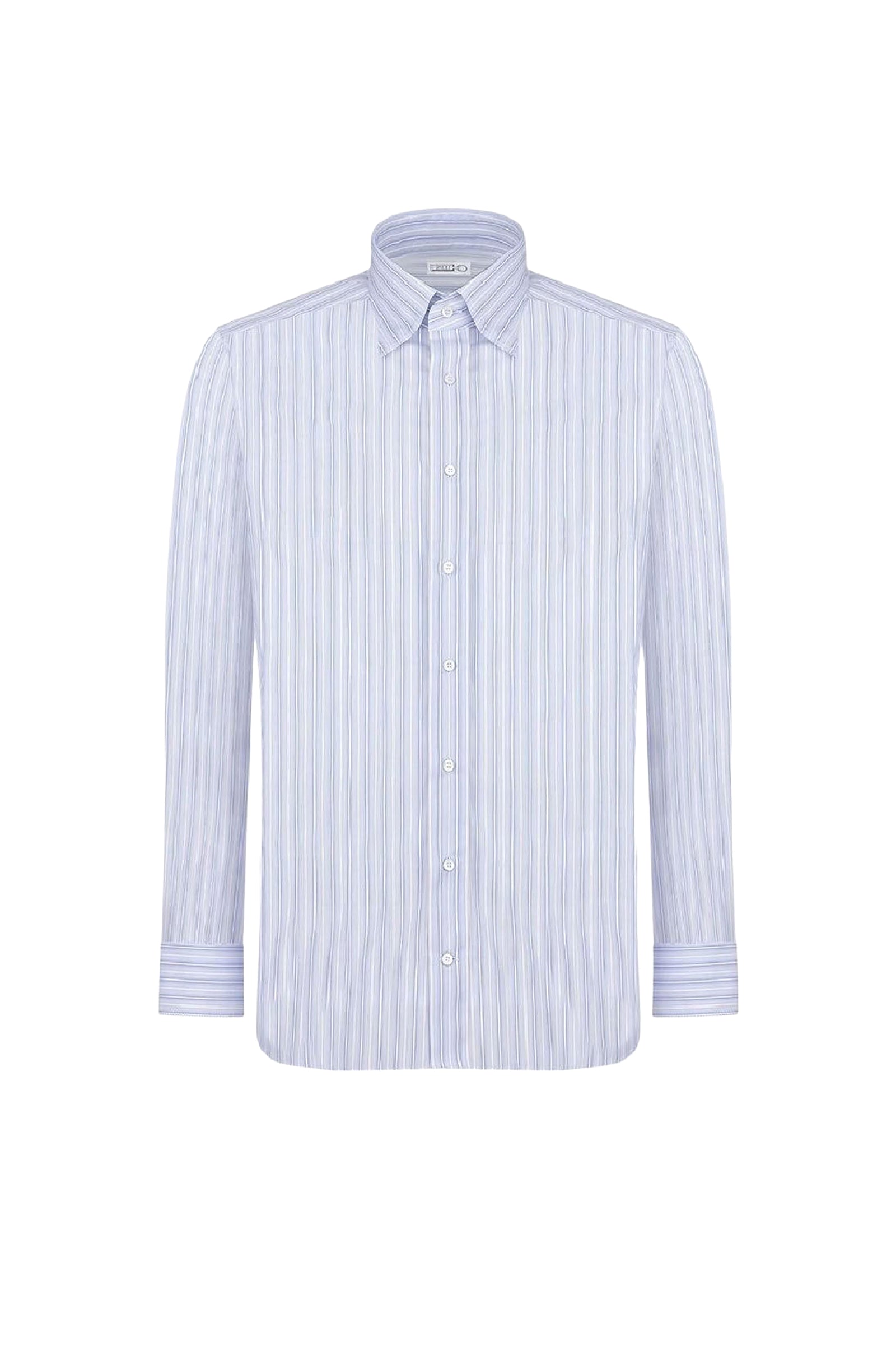 Chemise à motif rayé - Bleu & Blanc