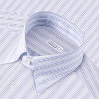 Chemise à motif rayé - Bleu & Blanc