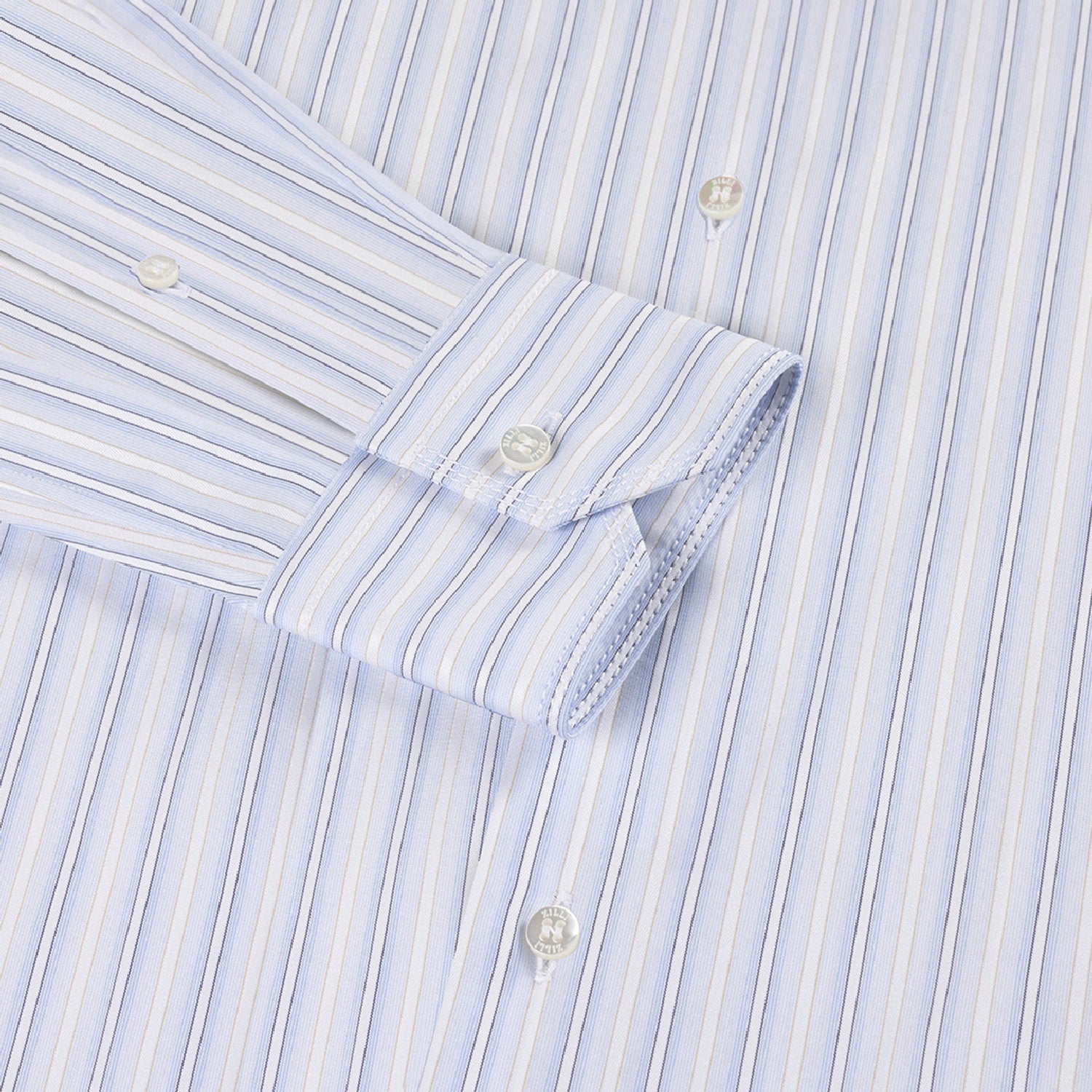 Chemise à motif rayé - Bleu & Blanc