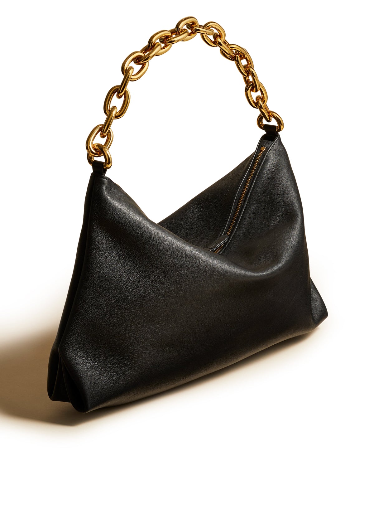 Black The Clara Bag In Black Leather - Black