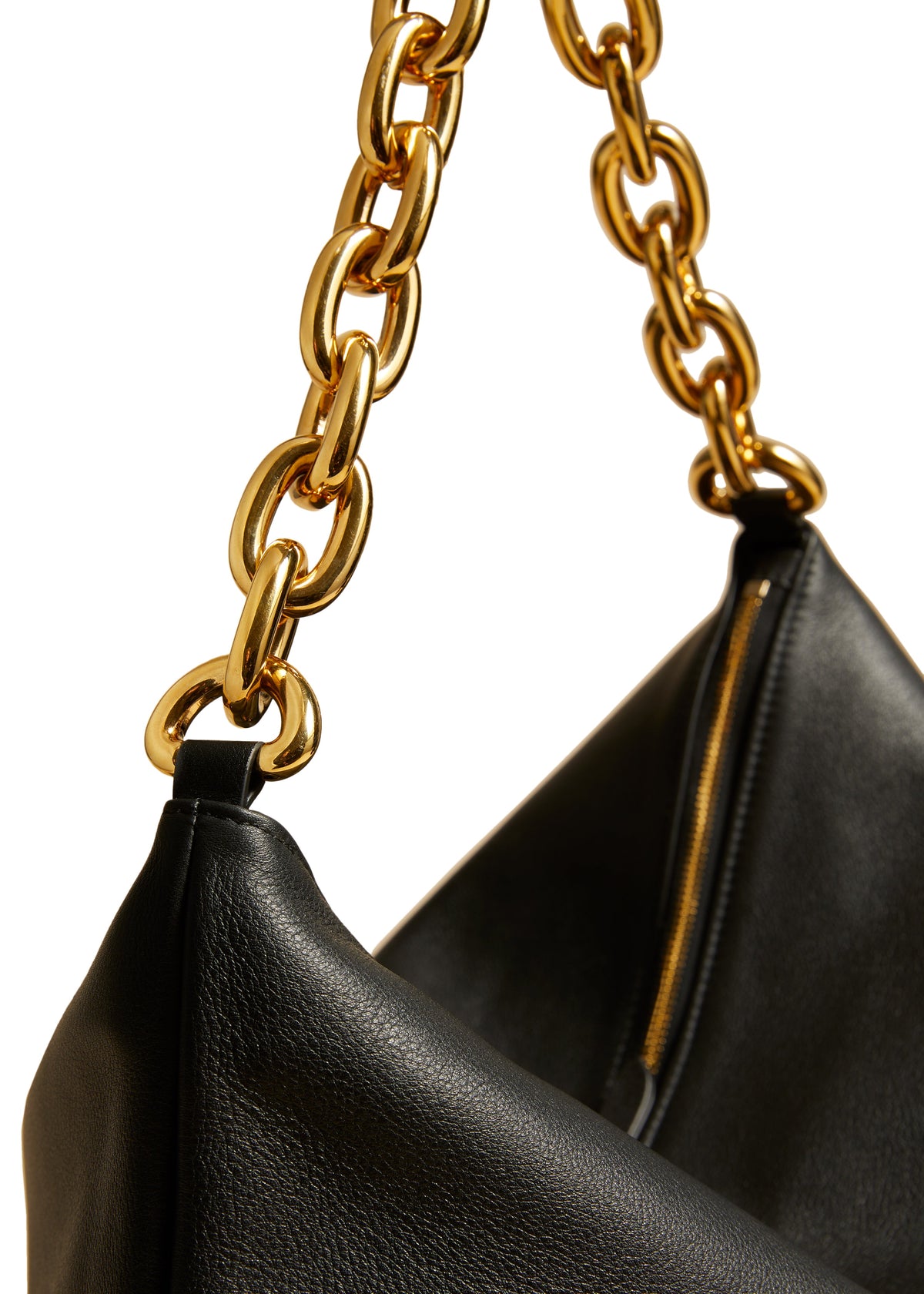 Black The Clara Bag In Black Leather - Black