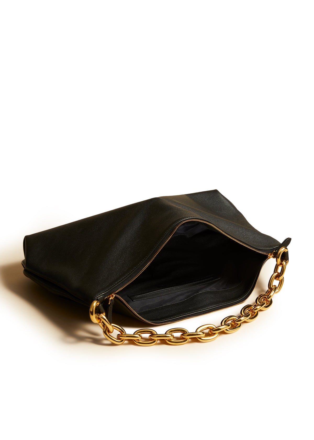 Black The Clara Bag In Black Leather - Black