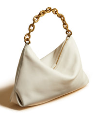 Off White The Clara Bag In Off-White Leather - Off White