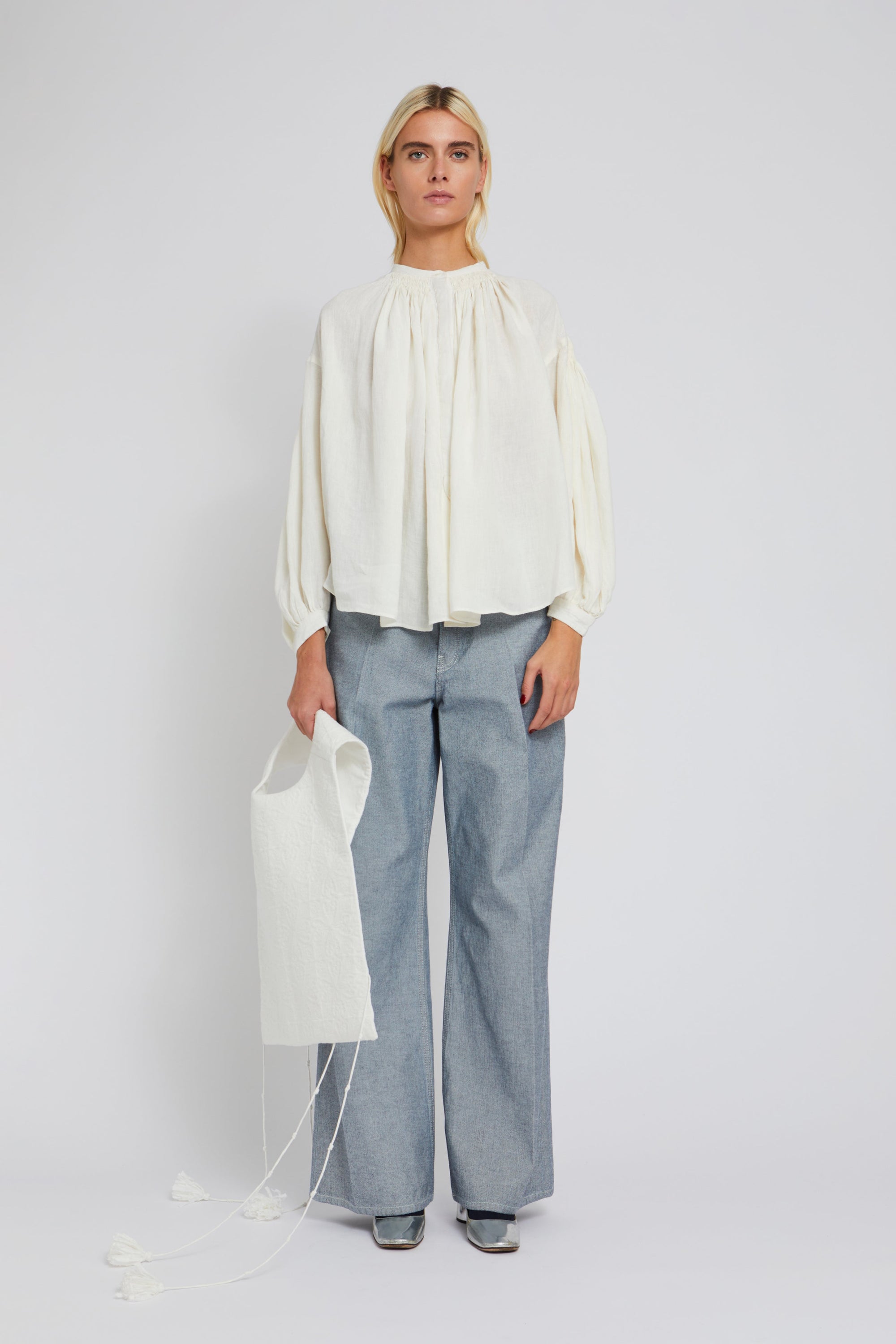 ZNOSTOCK_WHITE SHIRT CLARE - White