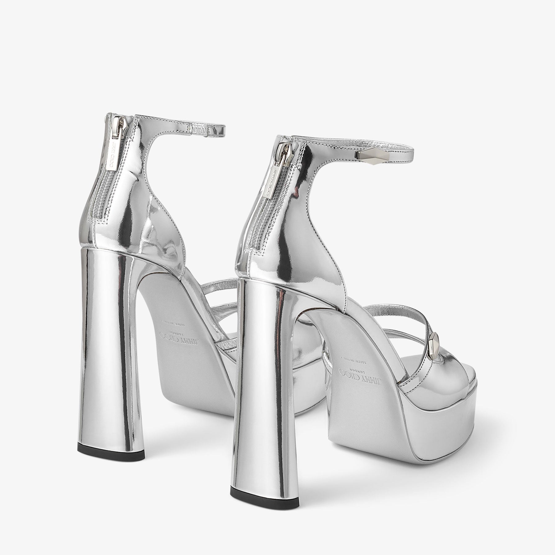 ZNO STOCK 0 / Reco 200 SILVER Sandal CLARESSA/PF 125