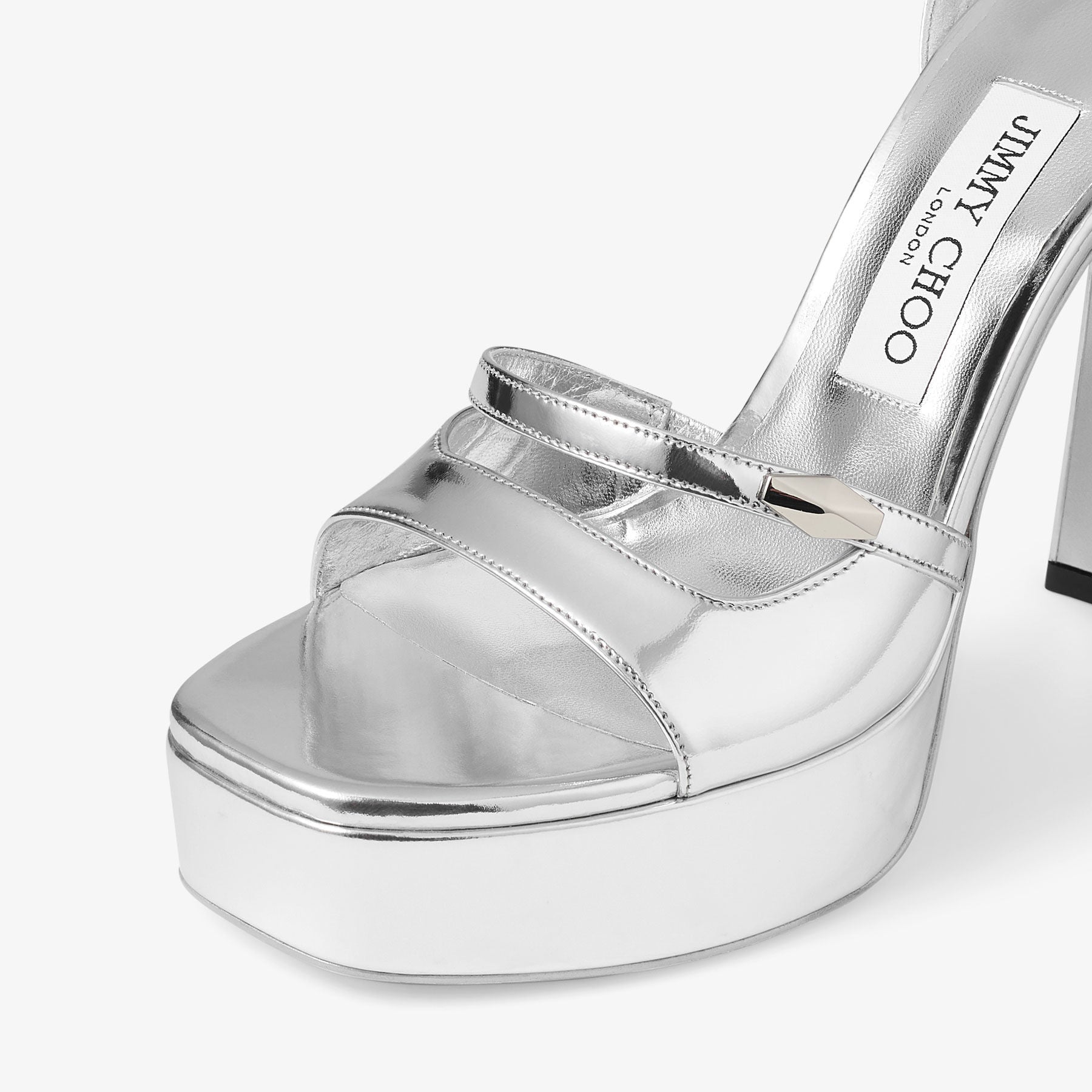 ZNO STOCK 0 / Reco 200 SILVER Sandal CLARESSA/PF 125