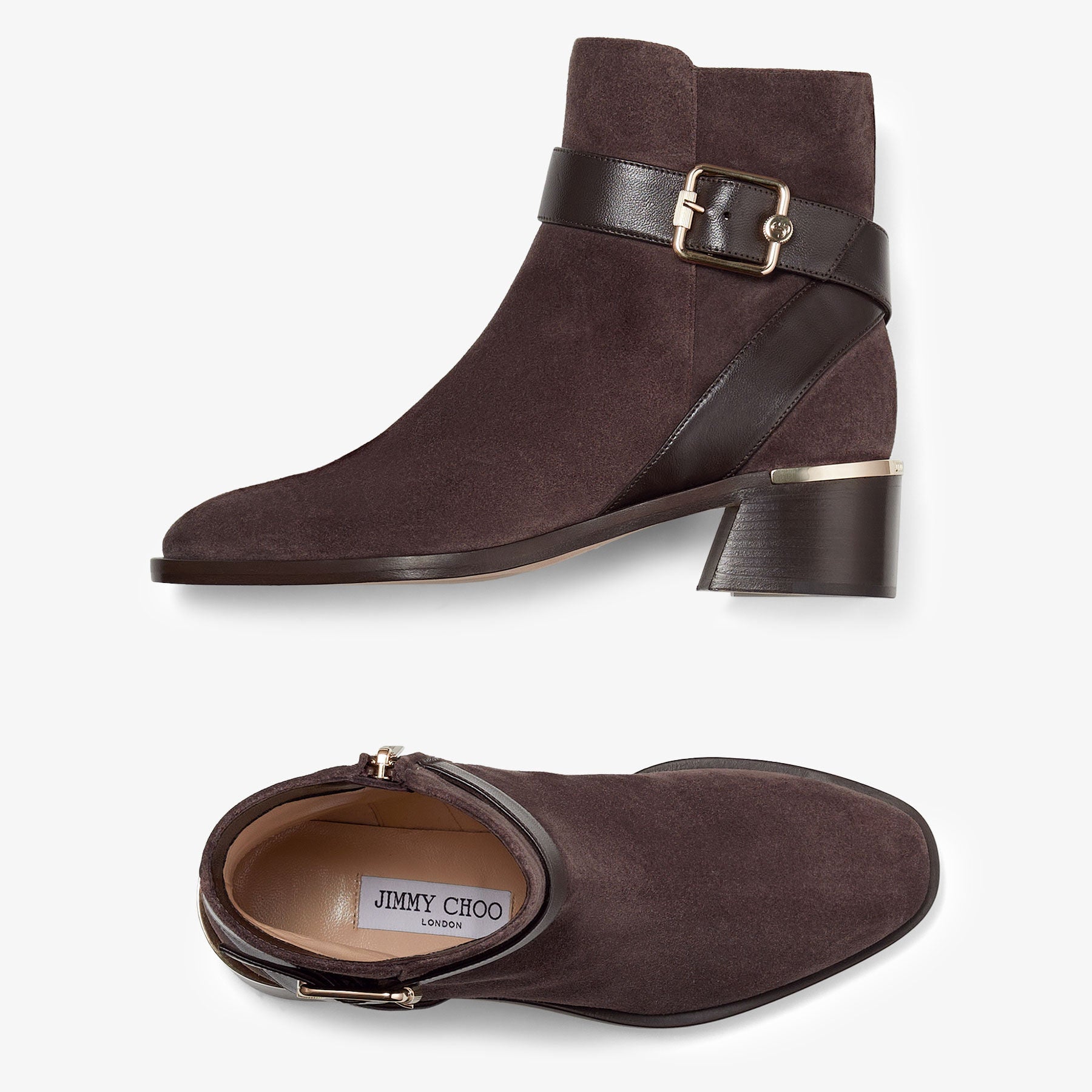 ZNO STOCK 0 / Reco 280 COFFEE/COFFEE Boot CLARICE 45