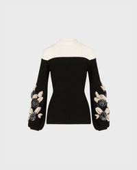 Black/White / Pullover Clarinette