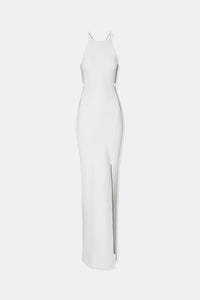 Robe longue Claudia lacée - Pearl