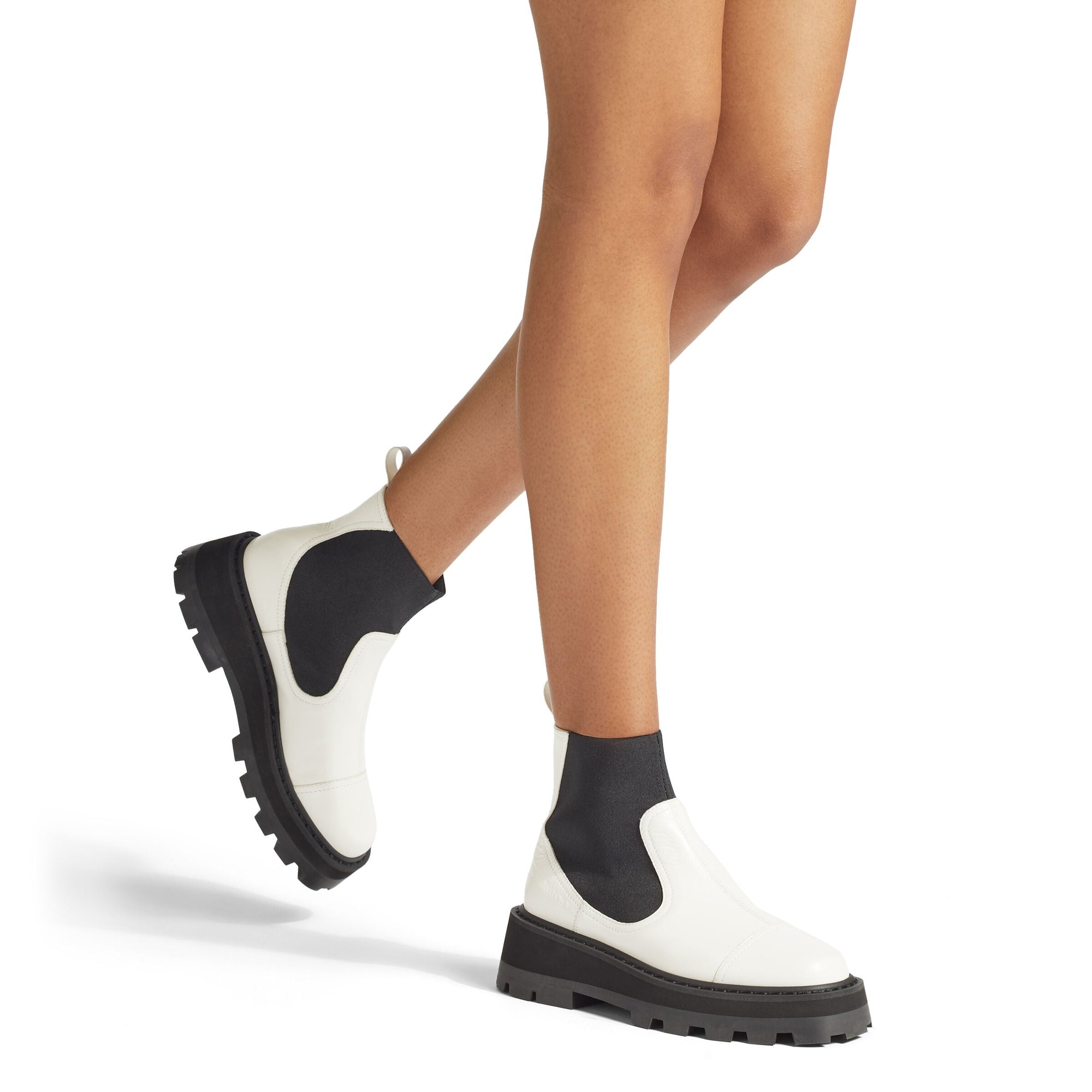 Bottines Clayton en cuir - Latte
