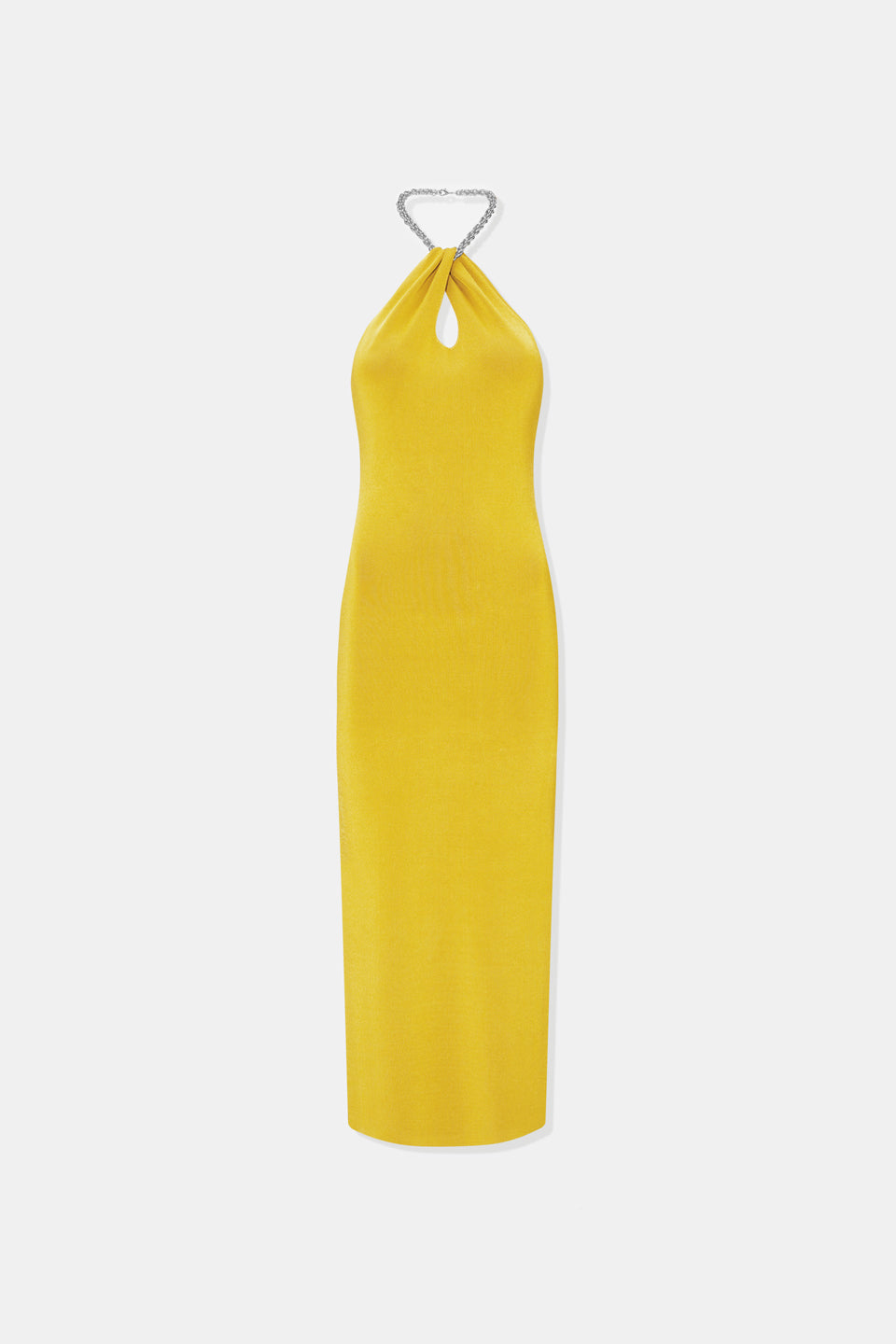 Cleopatra Dress - Citrus W/Silver